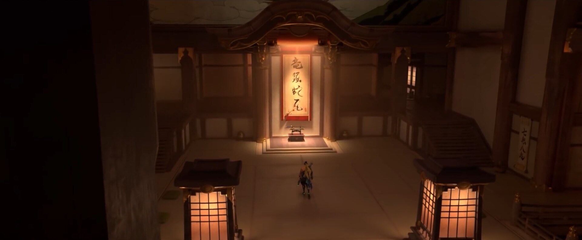 Overwatch: Dragons: Interior atmosphere and lantern light