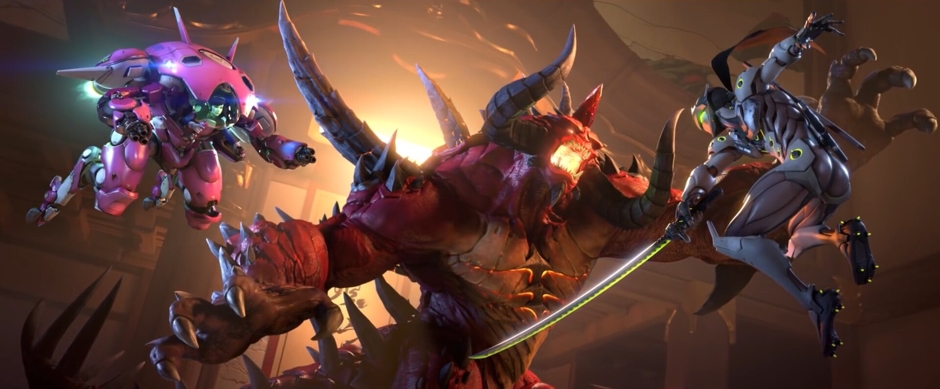 Heroes of the Storm: Massed action staging