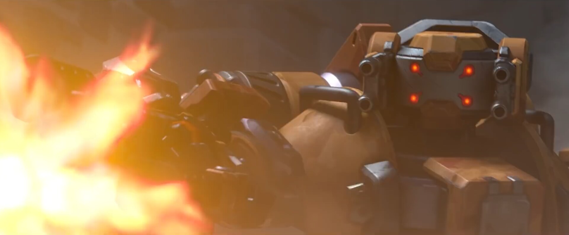 Overwatch: Honor and Glory: Mech and environment lighting