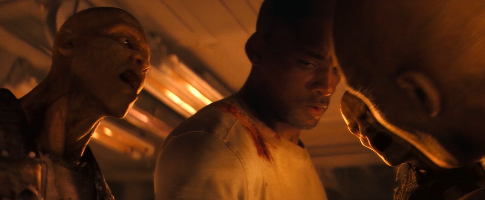 I Am Legend: Close-up integration and edge detail