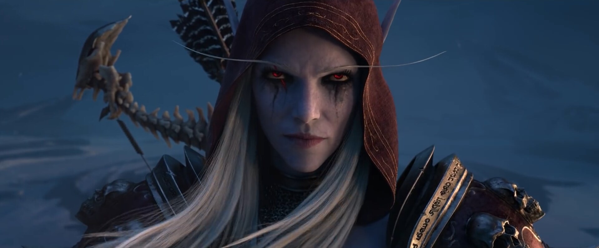 World of Warcraft: Cold key and rim on a hero character